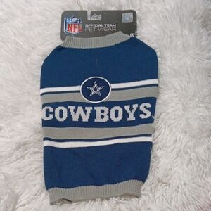 Cowboys Pet Sweater Size Medium